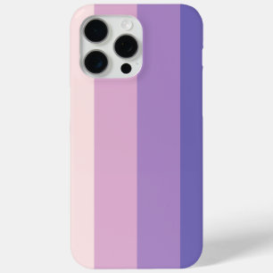 Coque Case-Mate iPhone Taches pourpres coupées, bandes verticales