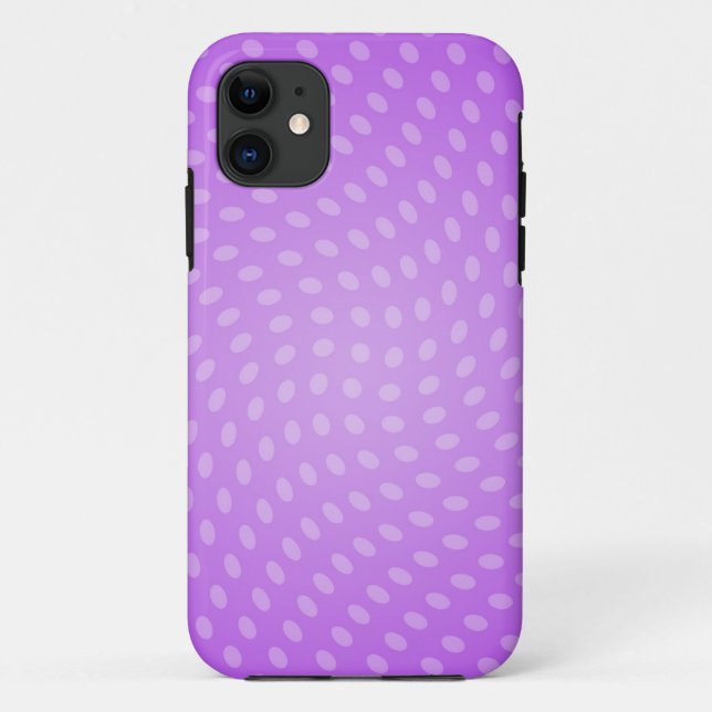 Coques Case-Mate iPhone Taches violettes tourbillonnantes (Dos)