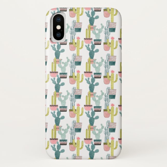Coques Case-Mate iPhone Taco à propos d'amour | Motif Cactus (Dos)