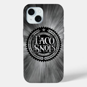 Coque Case-Mate iPhone Taco Snob - amant amusant du taco