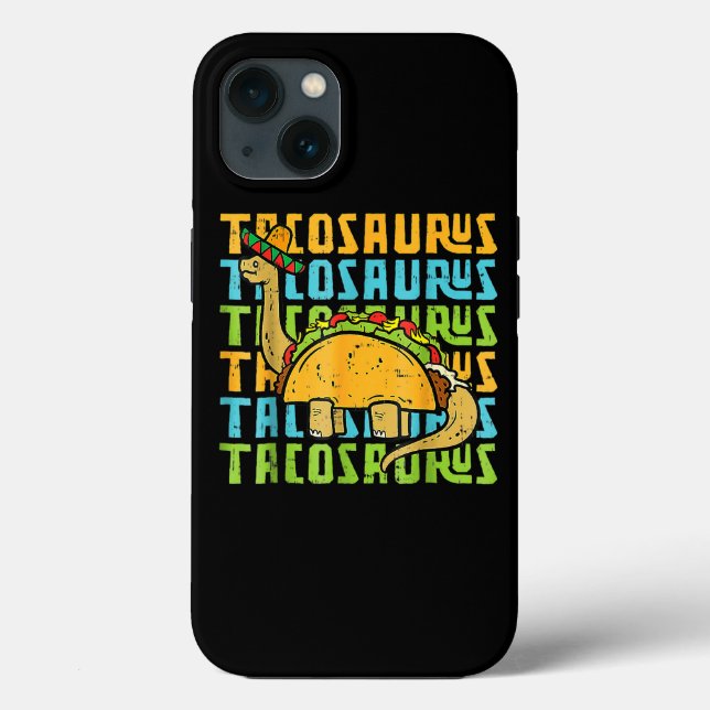 Coques Case-Mate iPhone Tacosaurus Taco Saurus Cinco De Mayo Drôle Taco Di (Verso)