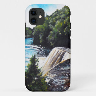 Coques Pour iPhone Tahquamenon Falls Peinture acrylique