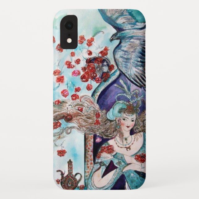 COQUES Case-Mate iPhone TALE DE FOI ORIENTAL / PRINCESS, ROSES ROUGES ET H (Dos)