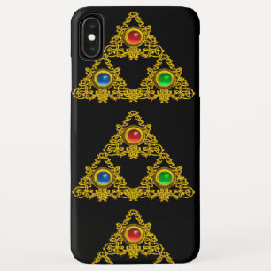 ETUI iPhone Case-Mate TALISMAN ELFIQUE MAGIQUE, TRIANGLE D'OR NOIR, PIER