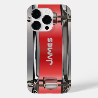 Coque Case-Mate iPhone Tambour rouge personnalisé