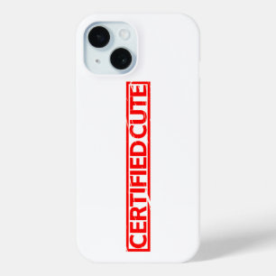 Coque Case-Mate iPhone Tampon mignon certifié