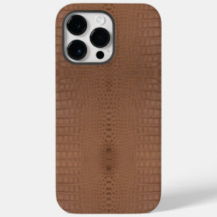 Coque Case-Mate iPhone Tan Alligator Texture Imprimer