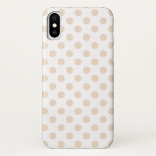 Coque Case-Mate iPhone Tan pois