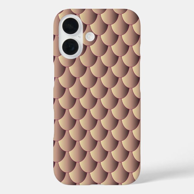 Coques Case-Mate iPhone Tan Scales (Verso)