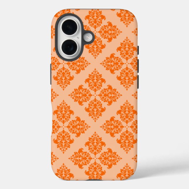 Coques Case-Mate iPhone Tangerine Damask marocain (Verso)