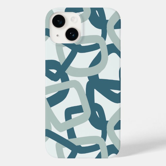 Coques Case-Mate iPhone Tangle Carré Calme Côtiers (Verso)