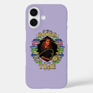 Coque Pour iPhone 16 Tant De Livres, Si Peu De Temps