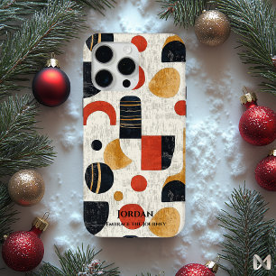 Coque Case-Mate iPhone Tapa Polynésien Abstrait – Élégance Culturelle
