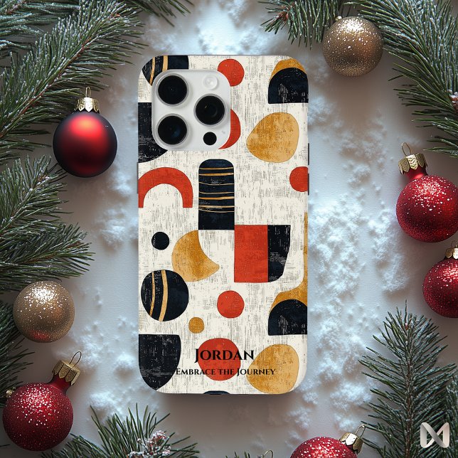 Coques Case-Mate iPhone Tapa Polynésien Abstrait – Élégance Culturelle (Créateur téléchargé)