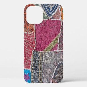 Case-Mate iPhone Case Tapis en Patchwork coloré Détails du closeup