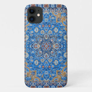 Case-Mate iPhone Case Tapis persan turc bleu oriental antique