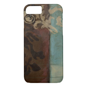 Coque Case-Mate iPhone Tapisserie Abstraite Damask par Jennifer Goldberge
