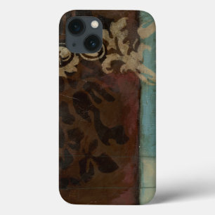 iPhone 13 Coque Tapisserie abstraite de damassé par Jennifer