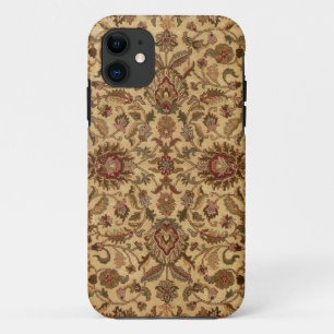 Etui iPhone Case-Mate Tapisserie arabe à fleurs dorées