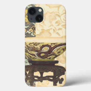 Etui iPhone Case-Mate Tapisserie asiatique avec bol et design dragon