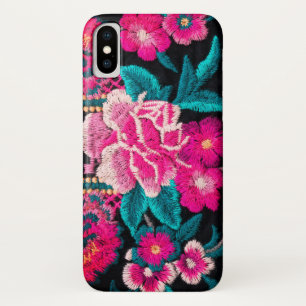 Case-Mate iPhone Case Tapisserie de fleurs broderies