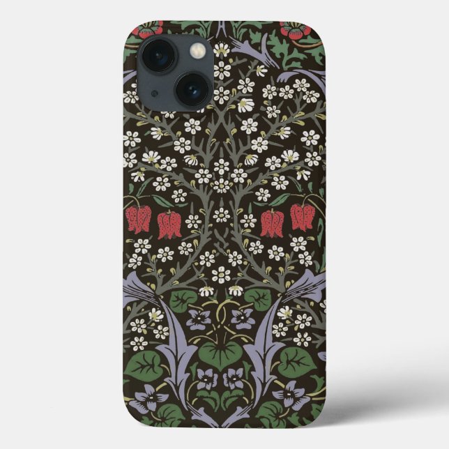Coques Case-Mate iPhone Tapisserie florale de ronce de William Morris (Verso)