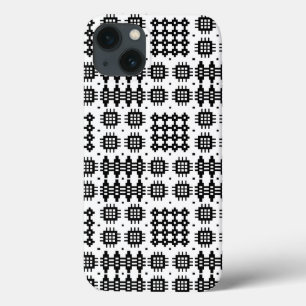 Etui iPhone Case-Mate Tapisserie galloise Faux noir et blanc iPad Mini C
