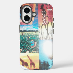 Coques iPhone 16 Tapisserie kenyane   Faune, Culture & Beauté Côtiè