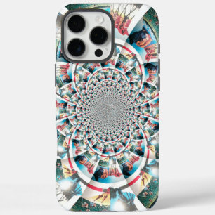 Coque iPhone 16 Pro Max Tapisserie kényane Kaleidoscope