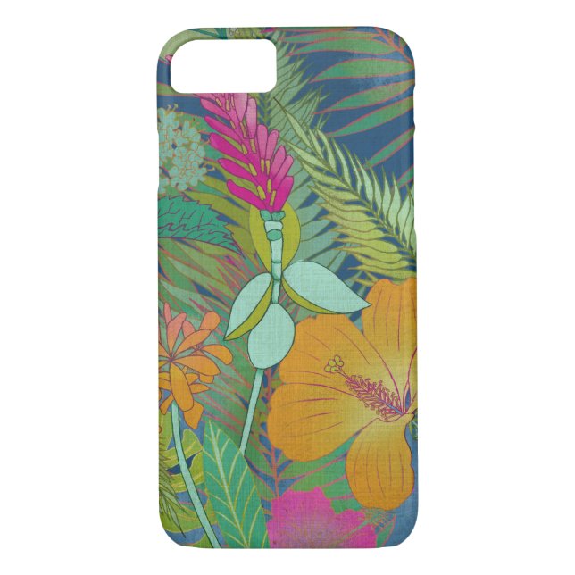 Coques Case-Mate iPhone Tapisserie tropicale II (Dos)