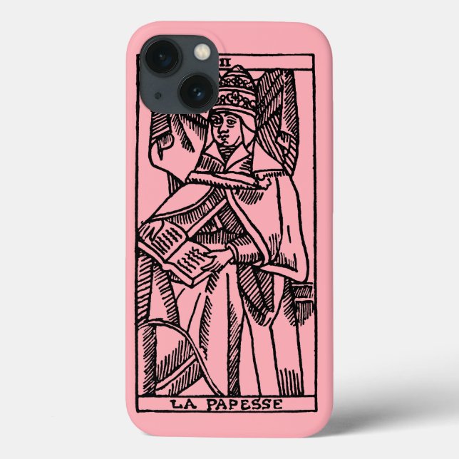 Coques Case-Mate iPhone Tarot Card: The Popess (Verso)