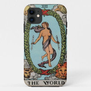 Coque iPhone 11 Tarot la caisse du monde