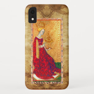 COQUES POUR iPhone TAROTES DE RENAISSANCE ANTIQUE / REINE DES TASSE