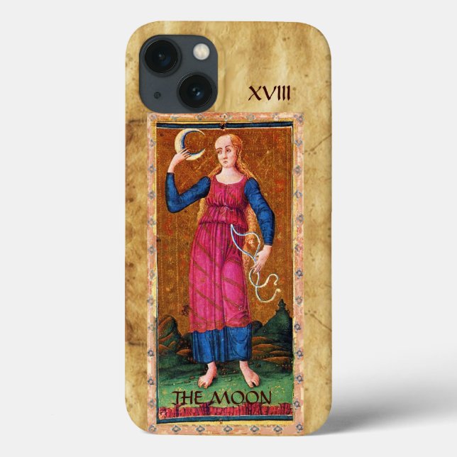 COQUES Case-Mate iPhone TAROTS ANCIENS RENAISSANCE 18 / LA LUNE (Verso)