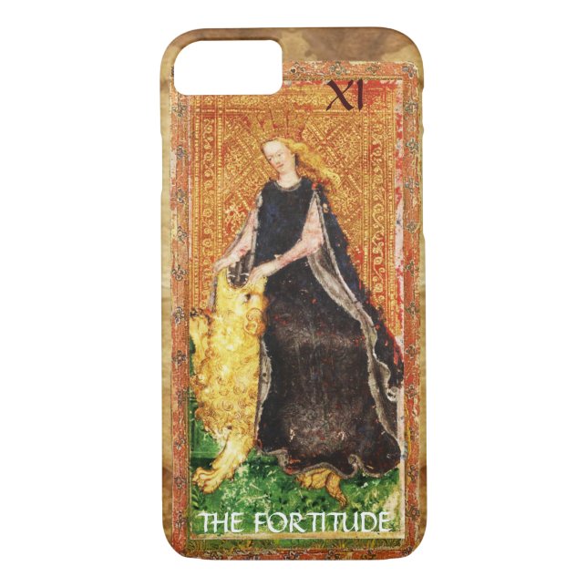 COQUES Case-Mate iPhone TAROTS DE RENAISSANCE ANTIQUE 11 / LA FORTITUDE (Dos)