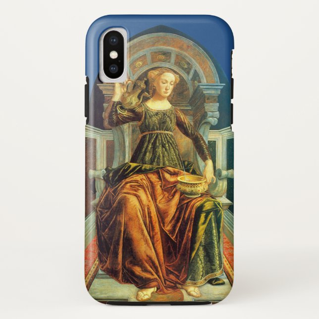 COQUES Case-Mate iPhone TAROTS DE RENAISSANCE ANTIQUE 14 / TEMPÉRANCE (Dos)