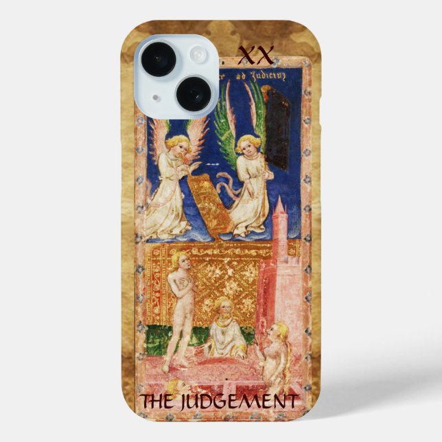 COQUES Case-Mate iPhone TAROTS DE RENAISSANCE ANTIQUE 20 / LE JUGEMENT (Verso)