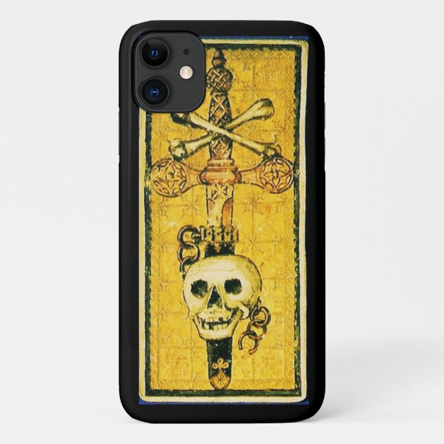 COQUES Case-Mate iPhone TAROTS DE RENAISSANCE ANTIQUE / ACE D'ÉPÉE (Dos)