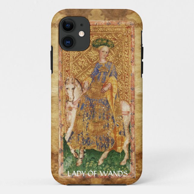 COQUES Case-Mate iPhone TAROTS DE RENAISSANCE ANTIQUE / FEMME DE VÊTEMENTS (Dos)