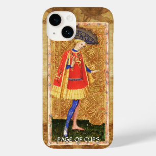 COQUE POUR iPhone 14 TAROTS DE RENAISSANCE ANTIQUE / PAGE DES TASSES