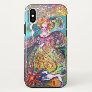 COQUE POUR iPhone XS TAROTS DES OMBRES PERDUES / LA DAME DE LA LUNE