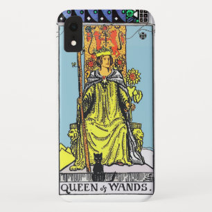 COQUE POUR iPhone XR TAROTS/ REINE DE WANDS