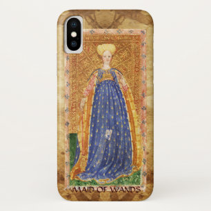 COQUE Case-Mate POUR iPhone TAROTS RENAISSANCE ANTIQUE / SERVANTE DE BAGUETTES