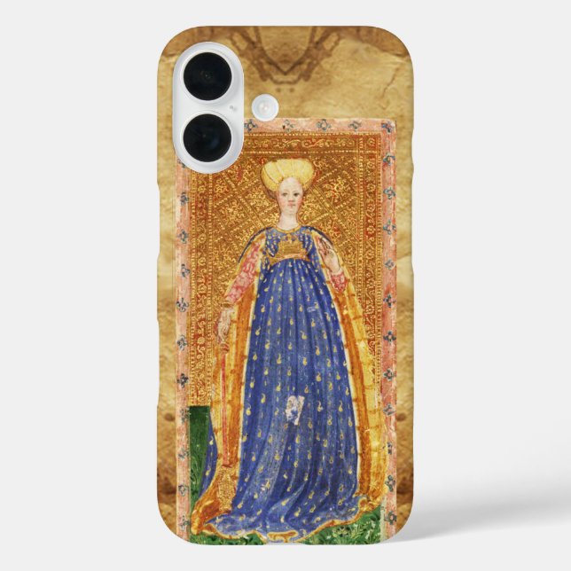 COQUES Case-Mate iPhone TAROTS RENAISSANCE ANTIQUE / SERVANTE DE BÂTONS (Verso)
