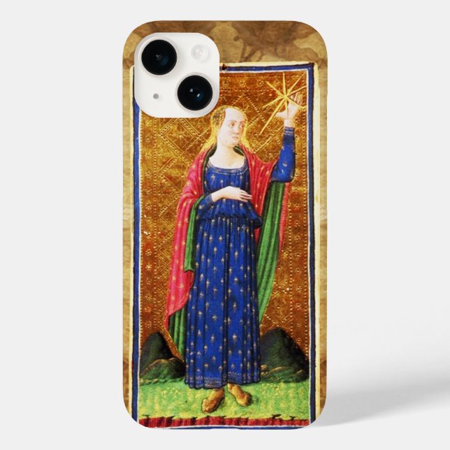 COQUES Case-Mate iPhone TAROTS RENAISSANCE ANTIQUES 17 / L'ÉTOILE (Verso)