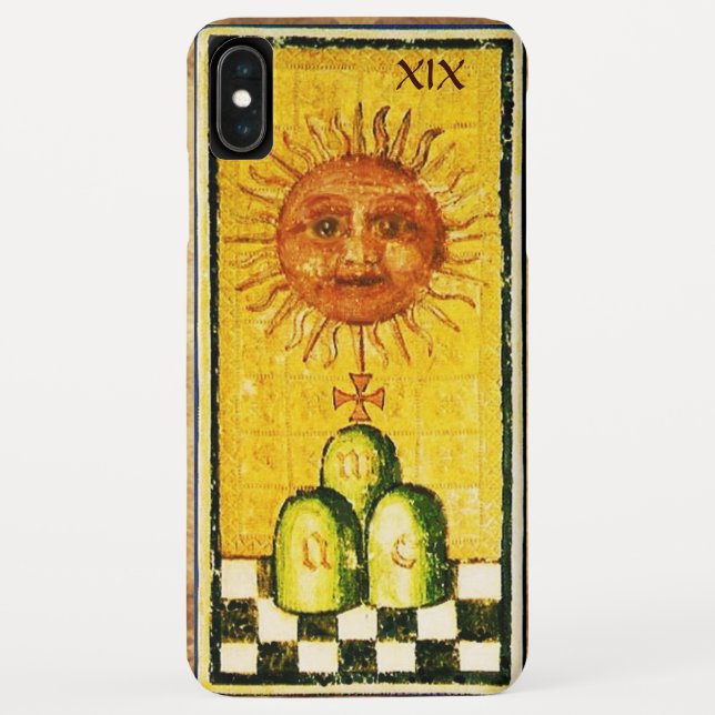 COQUES Case-Mate iPhone TAROTS RENAISSANCE ANTIQUES 19 / LE SOLEIL (Dos)