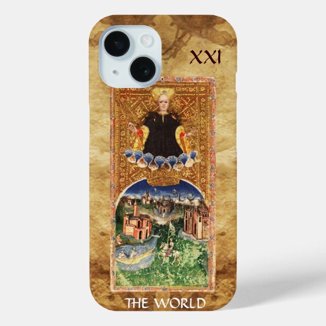 COQUES Case-Mate iPhone TAROTS RENAISSANCE ANTIQUES 21 / LE MONDE (Verso)