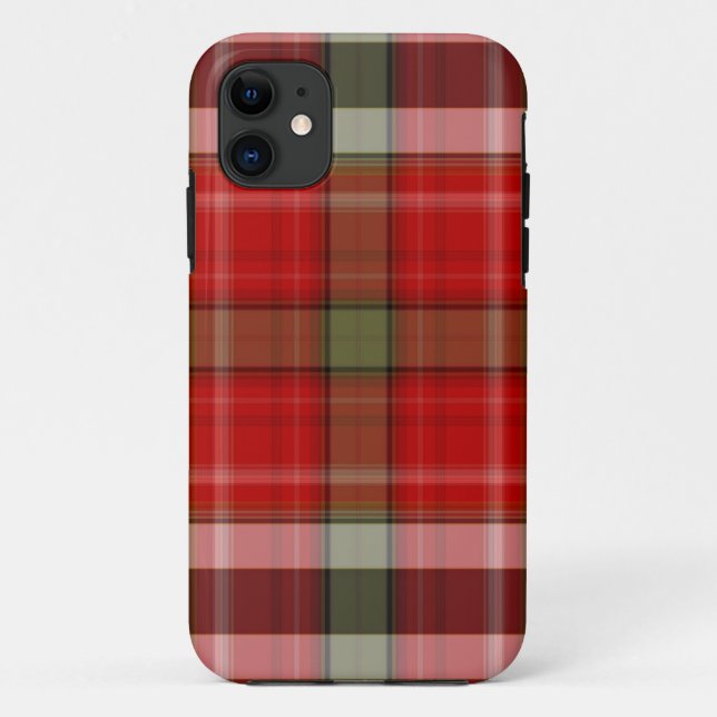 Coques Case-Mate iPhone Tartan (Dos)
