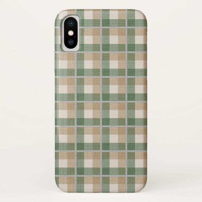 Coques Case-Mate iPhone Tartan (Dos)