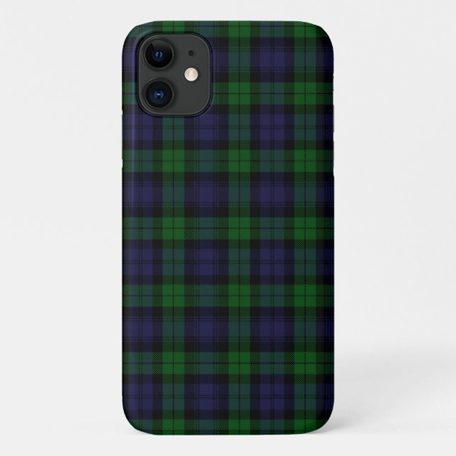 Coques Case-Mate iPhone Tartan de Black Watch (Dos)